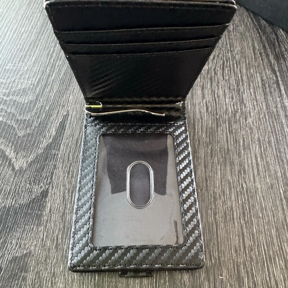 New with Gift Box Men’s Wallets Set of 4 Black